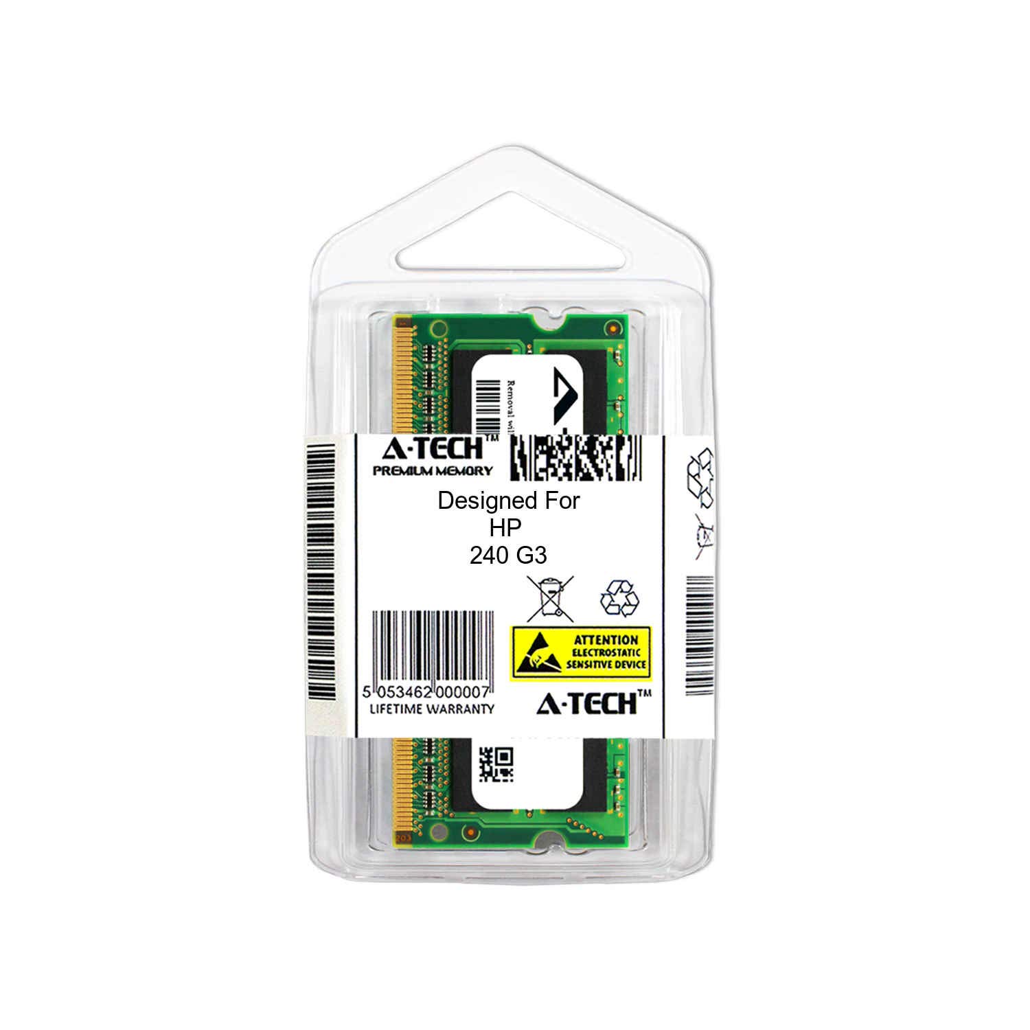 Amazon | A-Tech 8GB モジュール HP 240 G3 ノートパソコン & ノート